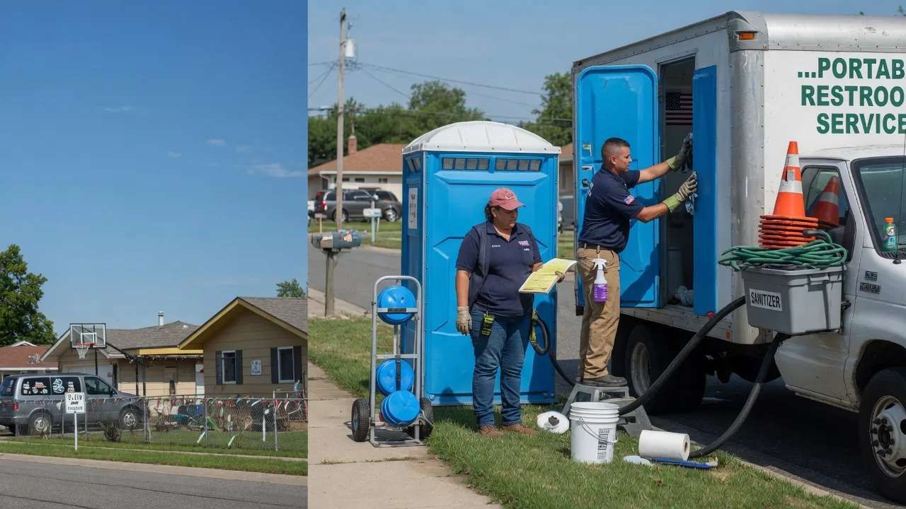 Portable Toilet Rental in Calera, OK near me